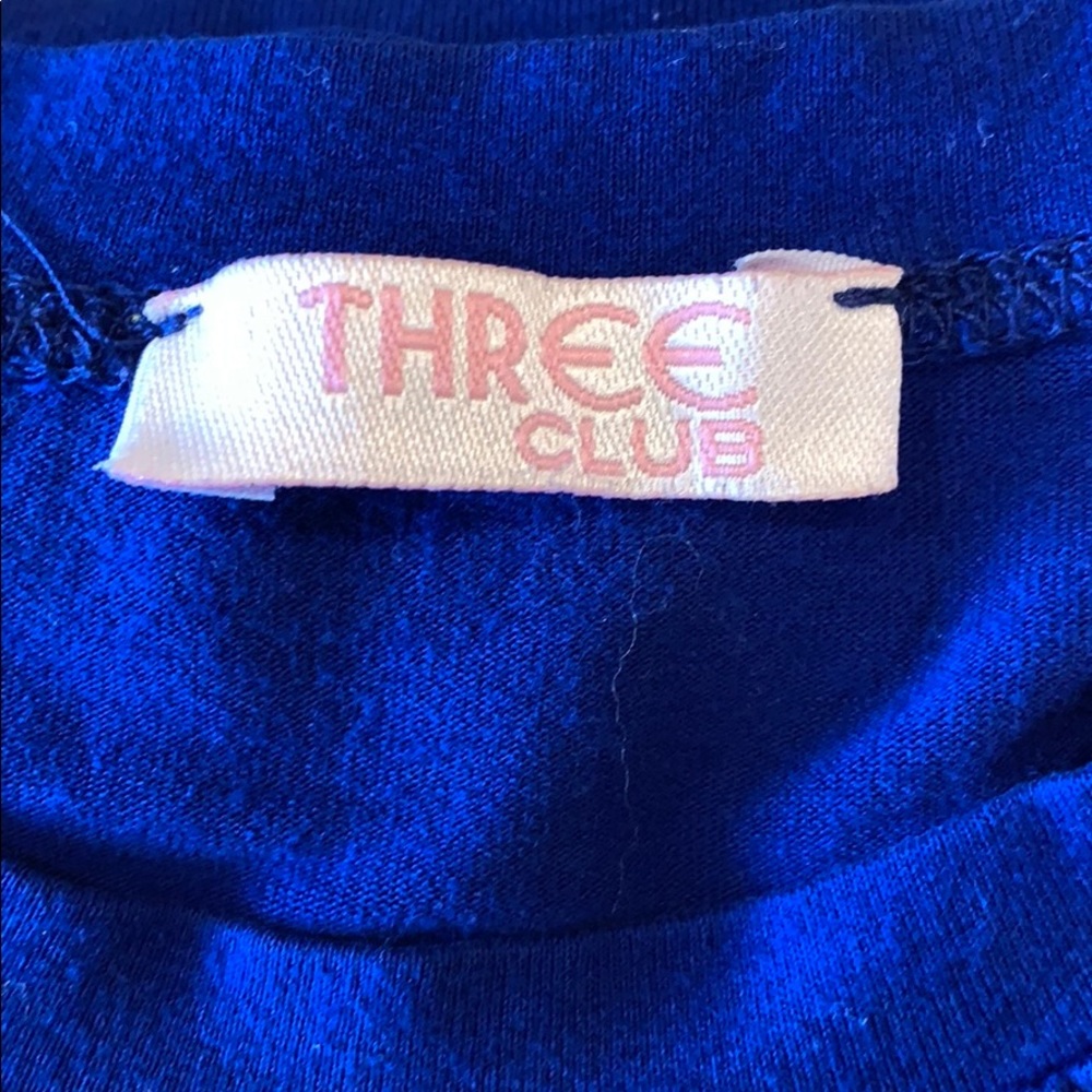 Shades of Blue Cotton Long Sleeve Tees Body Shirt - Picture 6 of 8